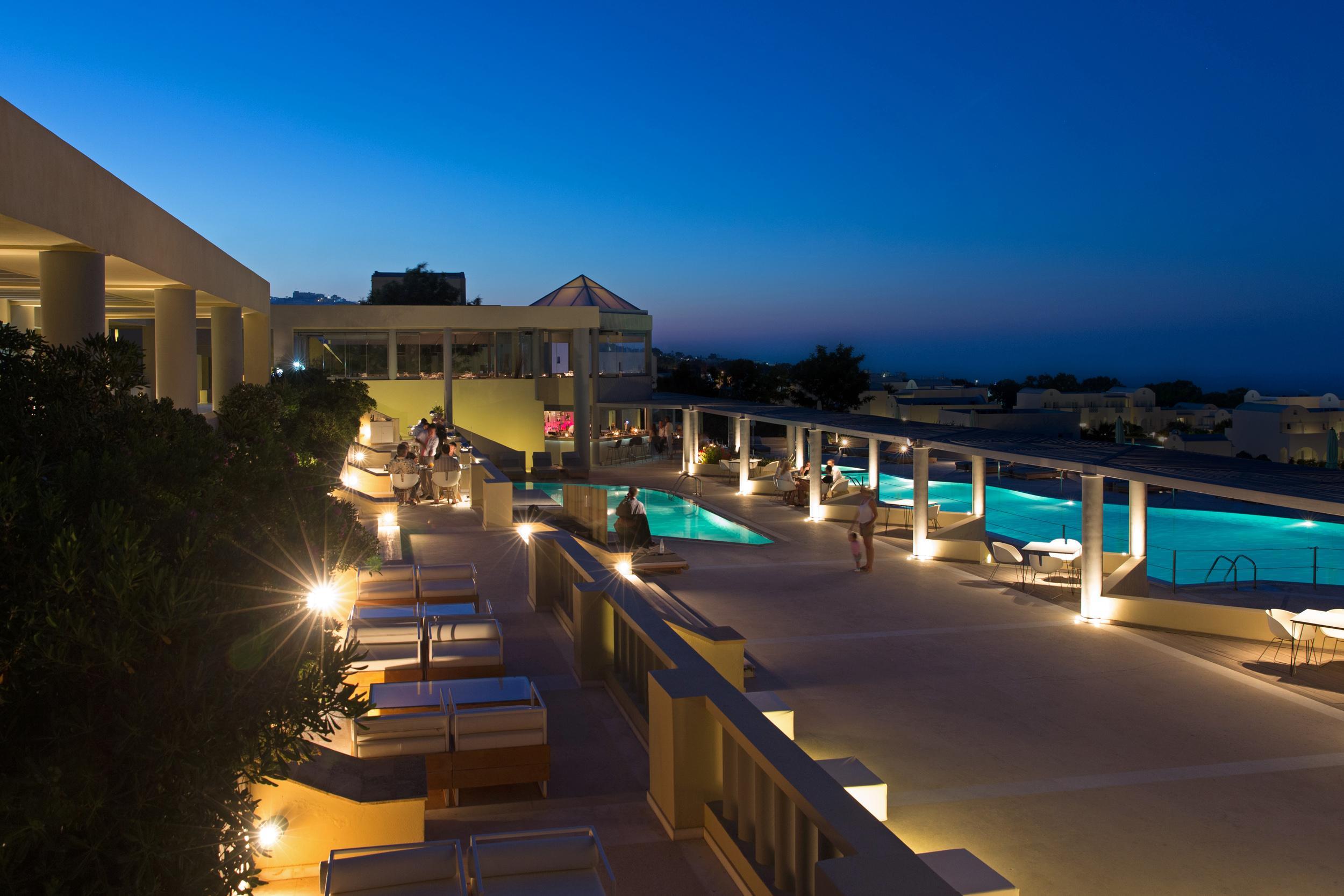 The Majestic Hotel Fira  Ngoại thất bức ảnh